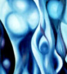P008 Sometimes I Dream In Blue painting