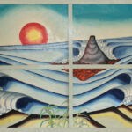 P015 Surfwatch painting