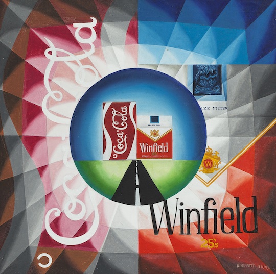 P021 Registered Trademark painting