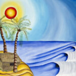 P022 Sky and Sea painting