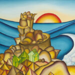 P024 Sea painting