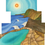 P039 Memory Jigsaw 3 - Bogey Hole painting