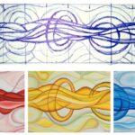 P048 Primary Red Yellow Blue sketch and painting